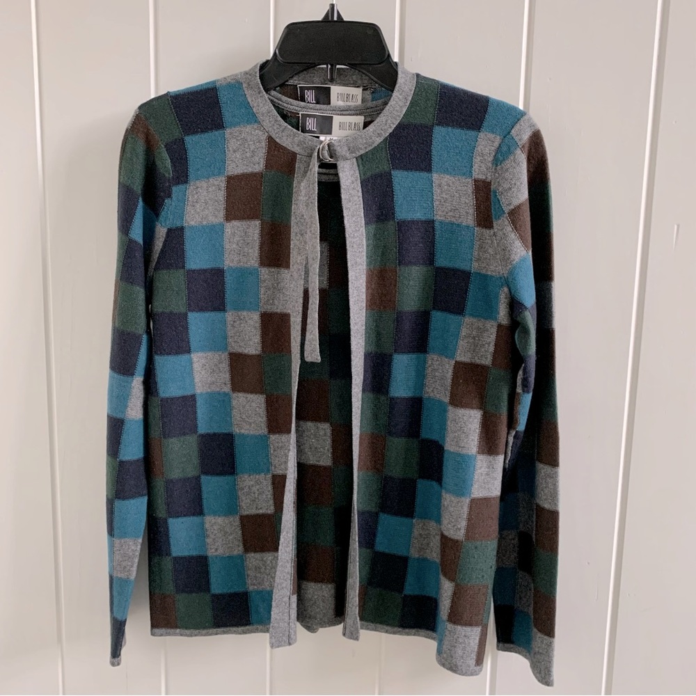 Vintage Bill Blass Silk and Cashmere Sweater Set | Size S/M